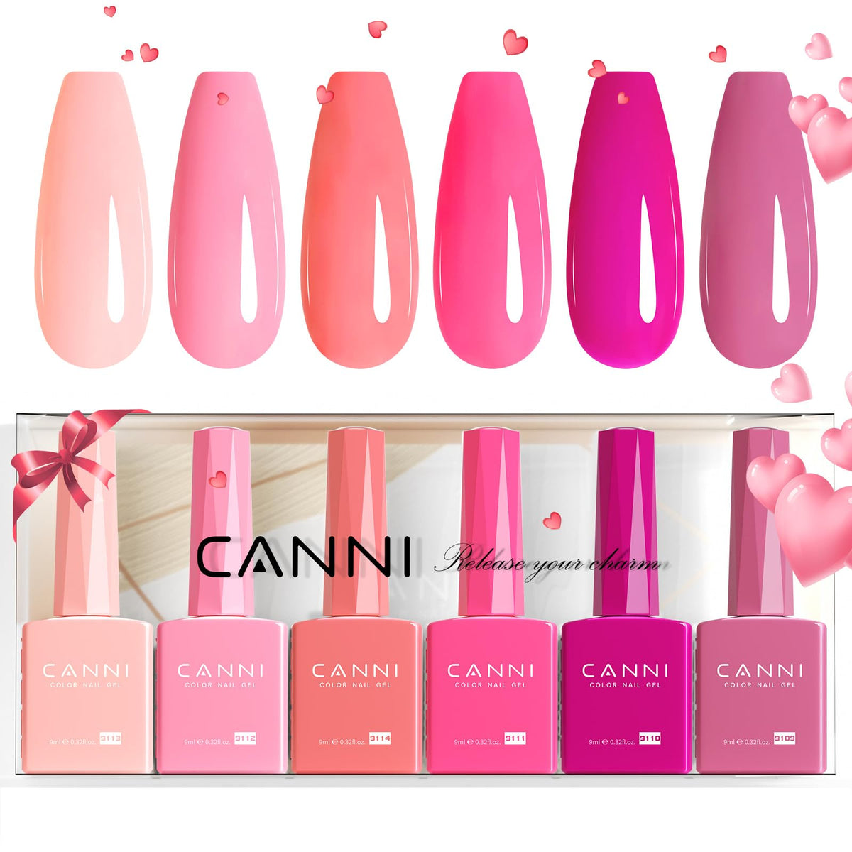 CANNI: botellas de colores para ver el tono con precisión durante la aplicación.