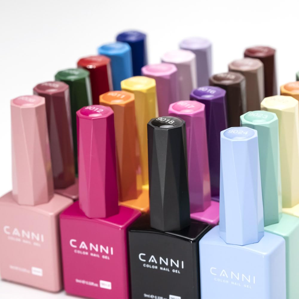CANNI colores en botella, vista precisa para combinar.
