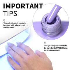 CANNI Esmalte gel duradero con cobertura de larga duración.