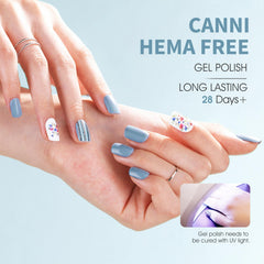 CANNI esmalte gel duración de 30 días con aplicación adecuada