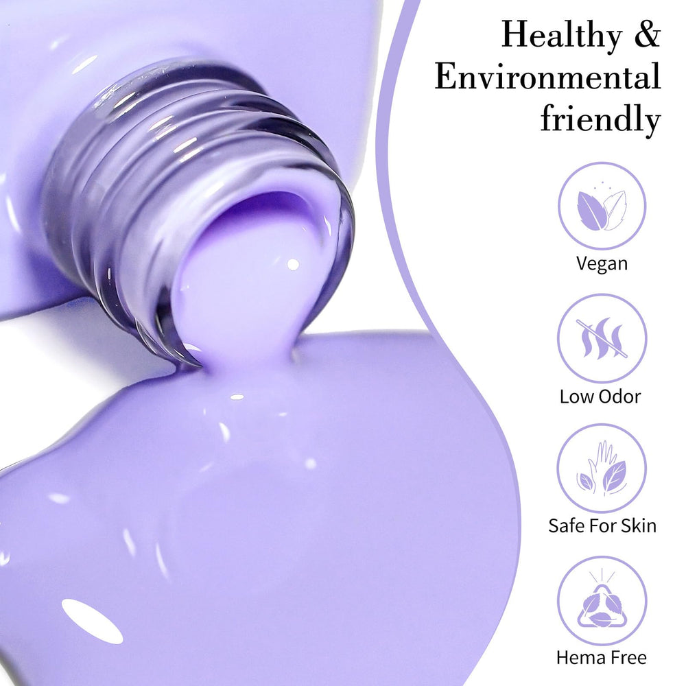 CANNI Esmalte gel libre de HEMA y olor suave.