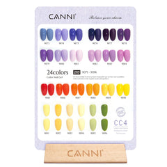 CANNI esmalte gel libre de HEMA para uñas más seguras.