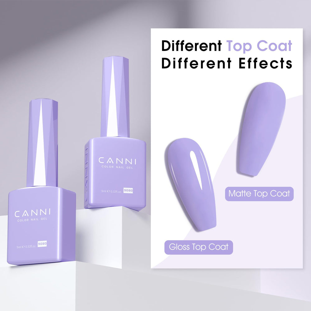 CANNI Esmalte gel retirada fácil con remojo.