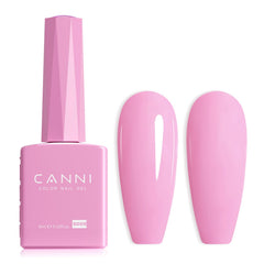 CANNI esmalte gel rosa, botella color para vista precisa durante la manicura.