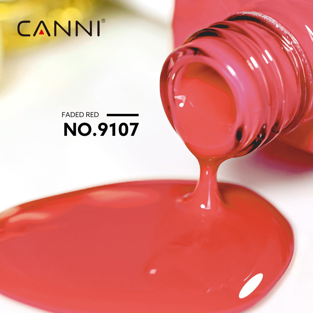 Esmalte gel CANNI rosa claro Bebé para uñas delicadas y uniformes.