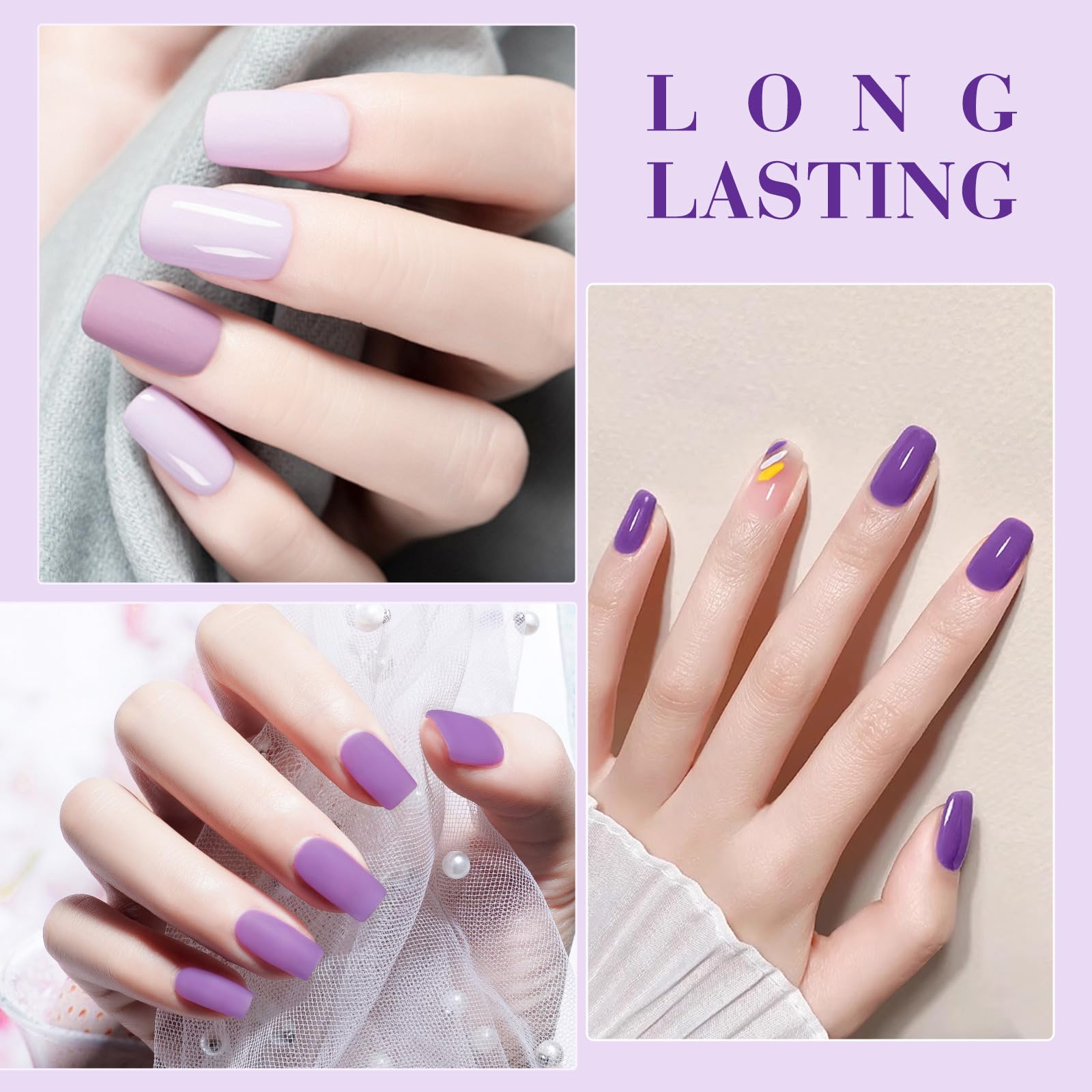 CANNI gel lavanda, botella visible, color suave para manicuras elegantes.