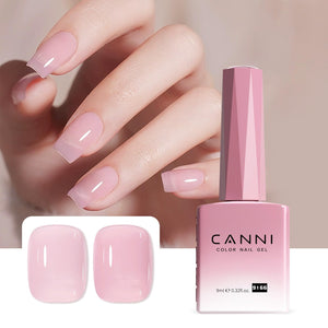 CANNI Jelly Nude Pink: botella para ver el color con precisión