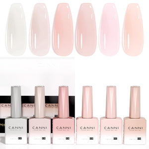 CANNI Jelly Nude Pink: botellas de color para ver tonos con precisión
