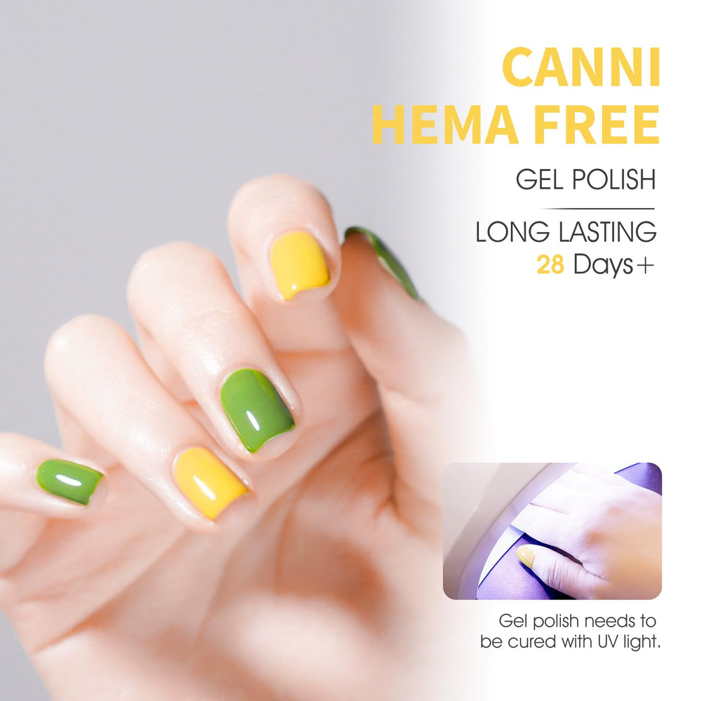 Alta pigmentación de CANNI ofrece colores intensos y duraderos.