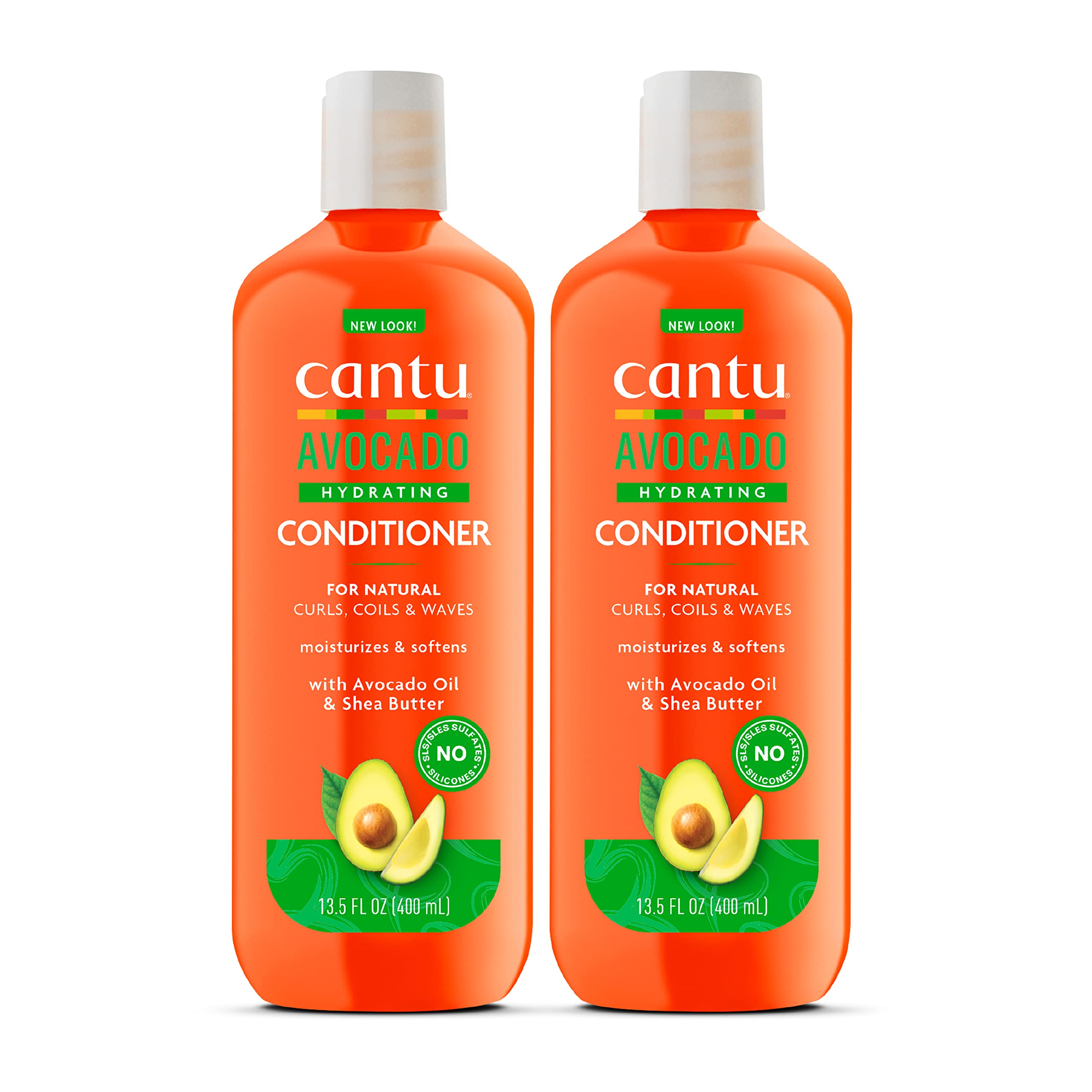 Cantu Aguacate Condicionador Hidratante en botella: hidrata y desenreda rizos.