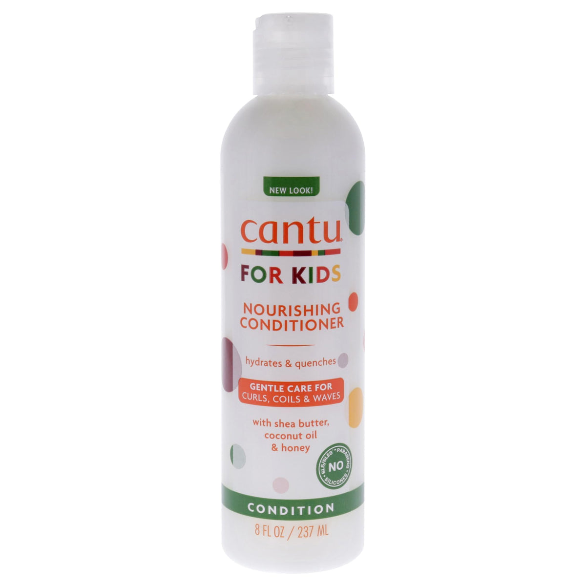 Cantu Care for Kids Nourishing Conditioner botella: hidrata y suaviza cabello texturizado