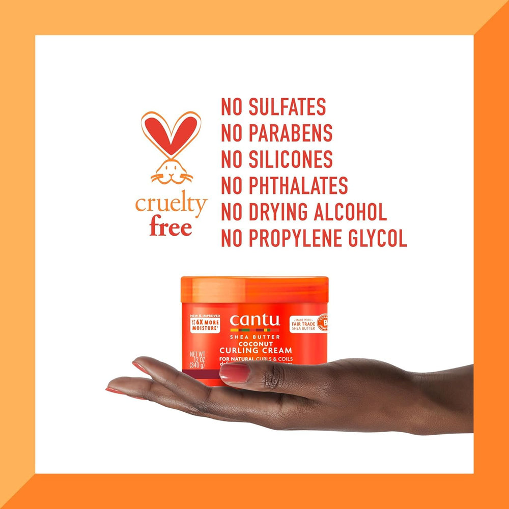 Cantu crema Coco sin sulfatos ni parabenos