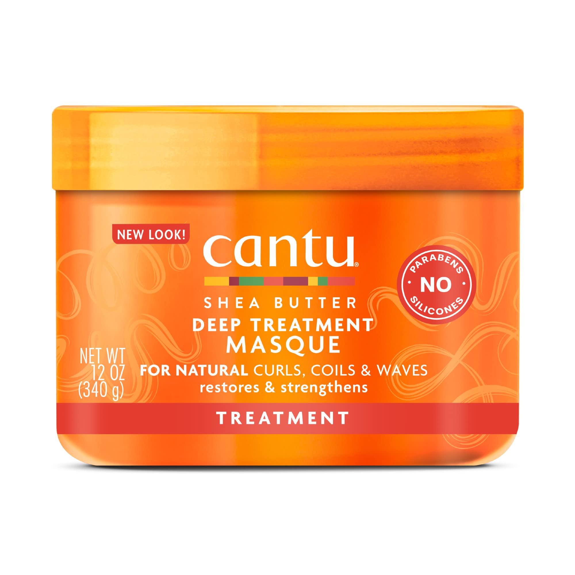 Cantu Mascarilla profunda con karité para cabello natural, hidratación intensa