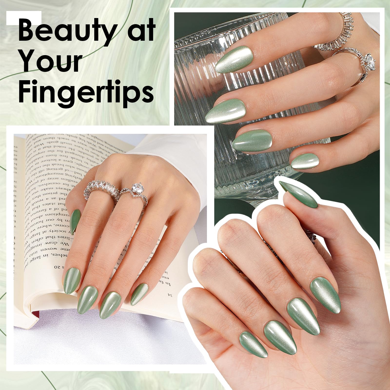 Canvalite uñas reutilizables para retoques sin dañar