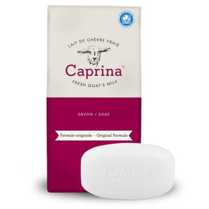 Caprina Original jabón de leche de cabra en barra para limpieza suave diaria