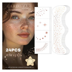 Cardiyar pecas brillantes doradas grandes para un efecto glamour duradero