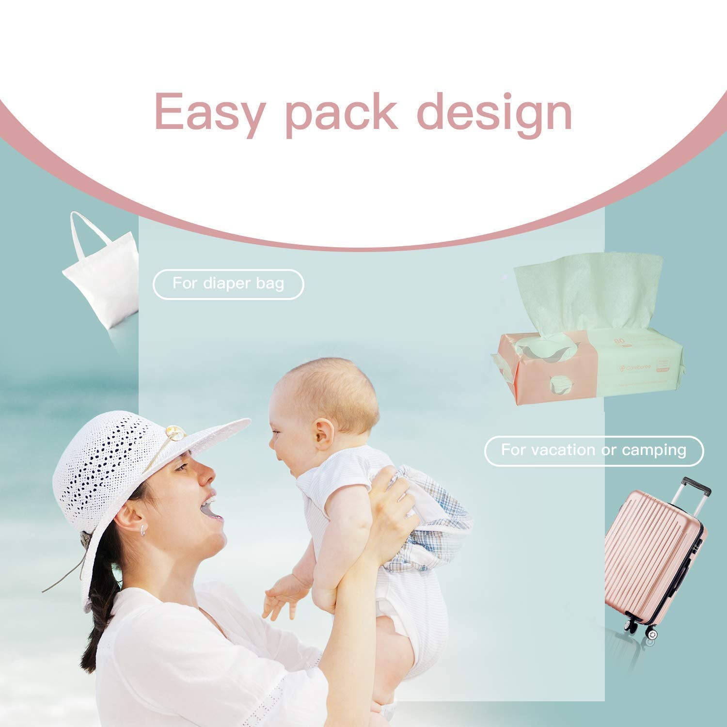 Careboree: aptas para bebé, niños y adultos con piel sensible