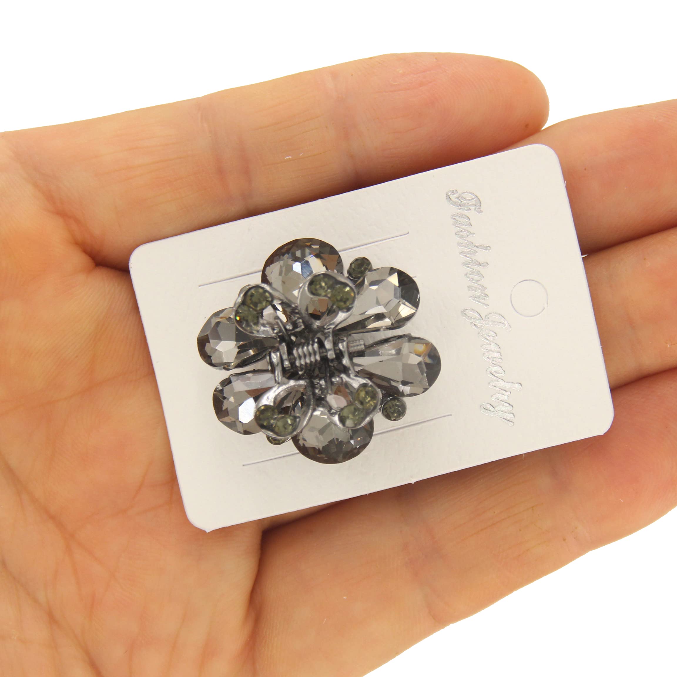 Carede clip mariposa cristal para fiestas y eventos