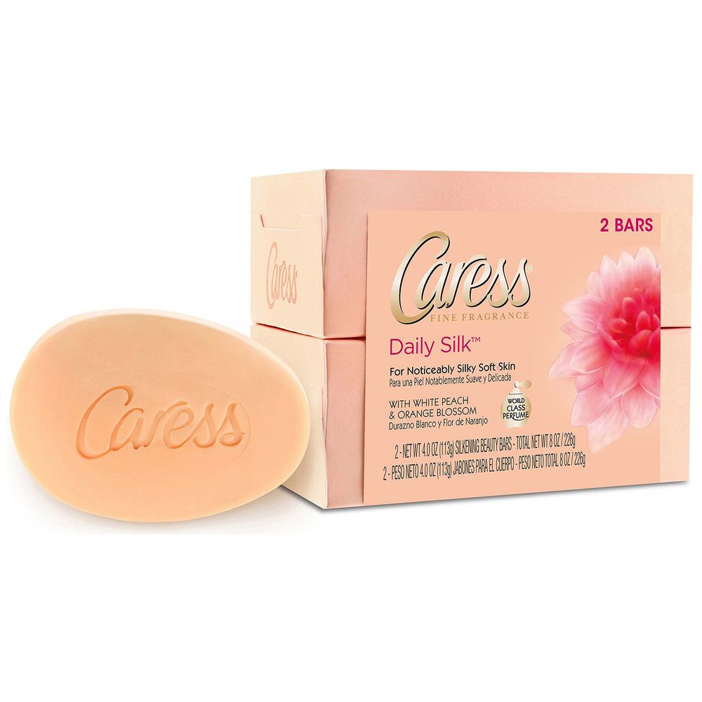 Caress Daily Silk, tamaño 3.75 oz, práctico para el baño.
