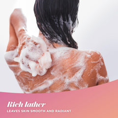 Caress gel de ducha con azúcar moreno, exfoliación suave.