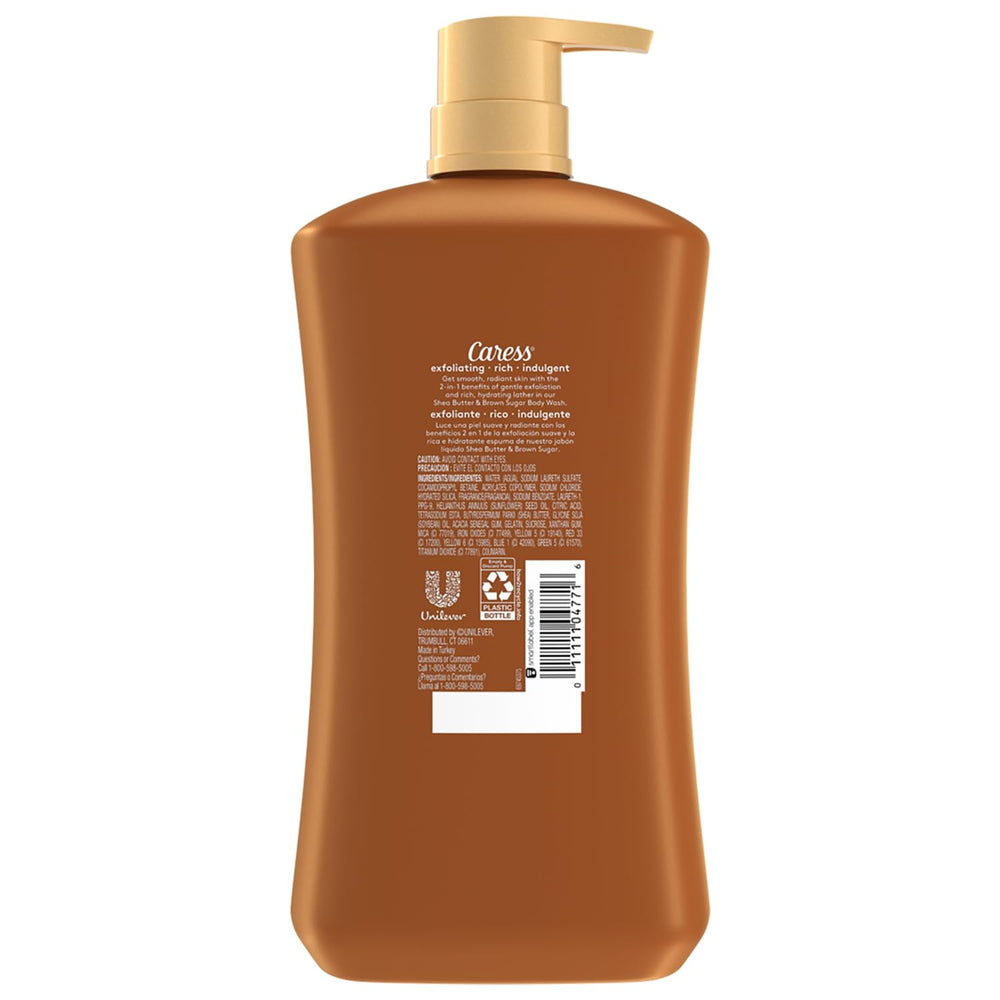 Caress gel de ducha con textura espumosa para ducha relajante.
