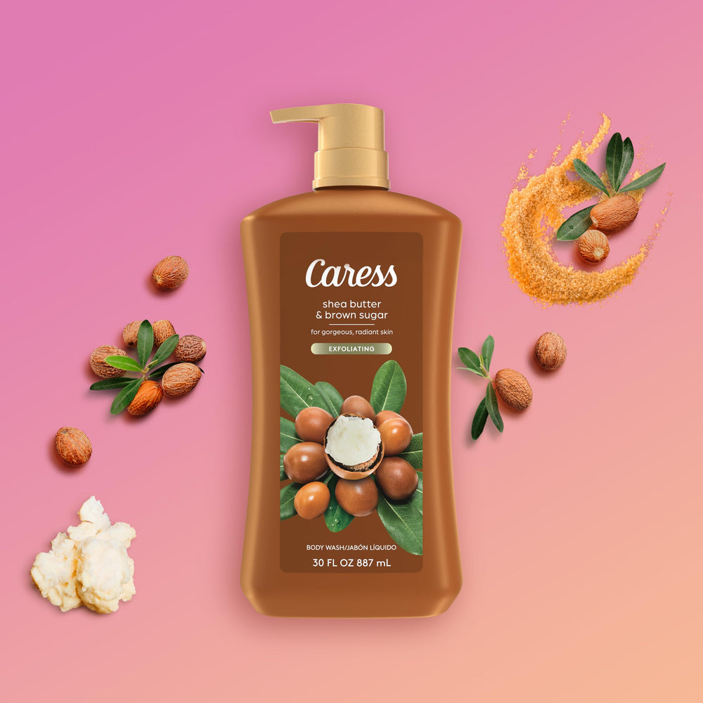 Caress gel de ducha uso diario, experiencia sensorial.