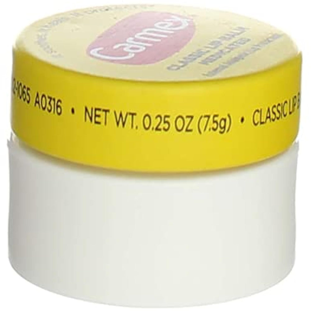 Envase compacto de Carmex, ideal para bolsos