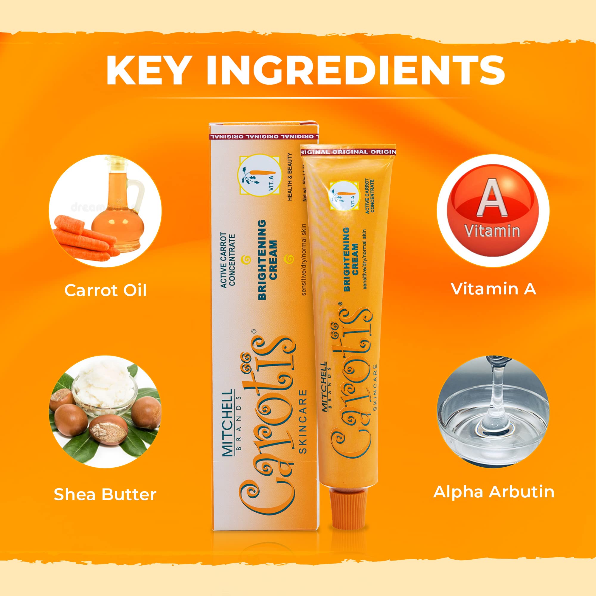 CAROTÏS contiene aceite de zanahoria, ingrediente clave para vitalidad de la piel