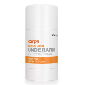 Carpe Clinical Strength desodorante en barra: control del sudor diario y frescura constante.