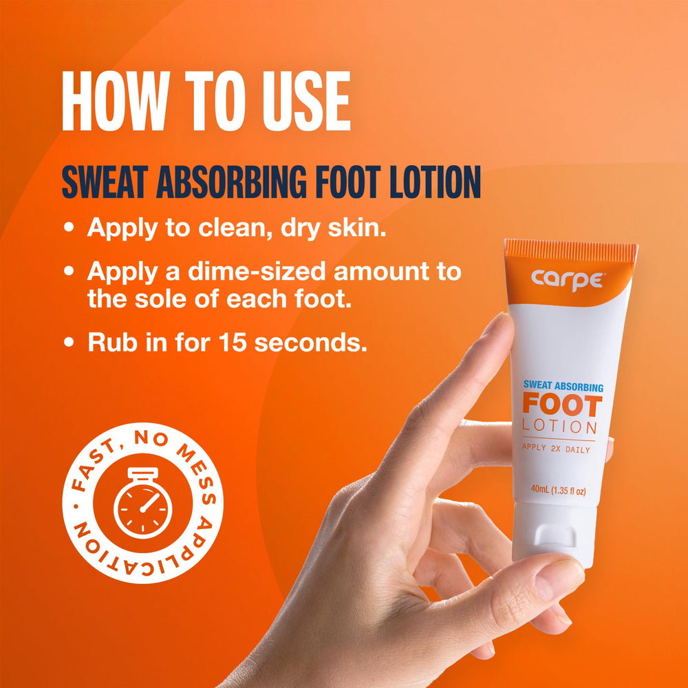Packaging shot of Carpe with box and tube, indicating paraben-free and cruelty-free promise.
