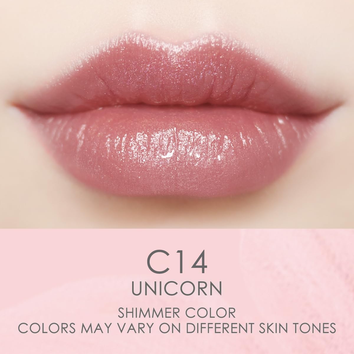 Catkin bálsamo labial tintado Brillo sutil realza labios con hidratación ligera.