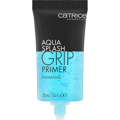 Catrice Aqua Splash Grip Primer, textura gel transparente para una piel fresca y lista para maquillaje.