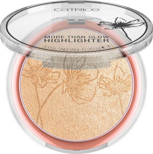 Catrice More Than Glow Highlighter, aplicación suave, logra un resplandor natural.