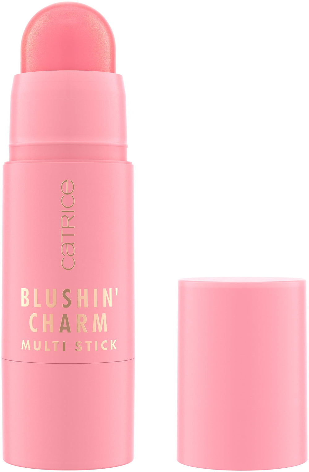 Catrice Blushin' Charm rubor cremoso para un look fresco y luminoso.