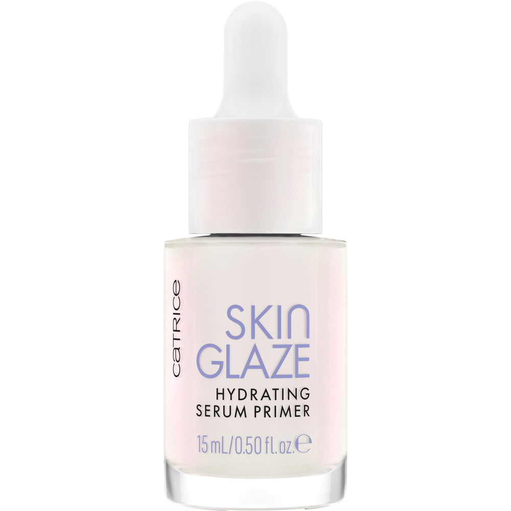 Aplicación de Skin Glaze Primer, base radiante y duradera