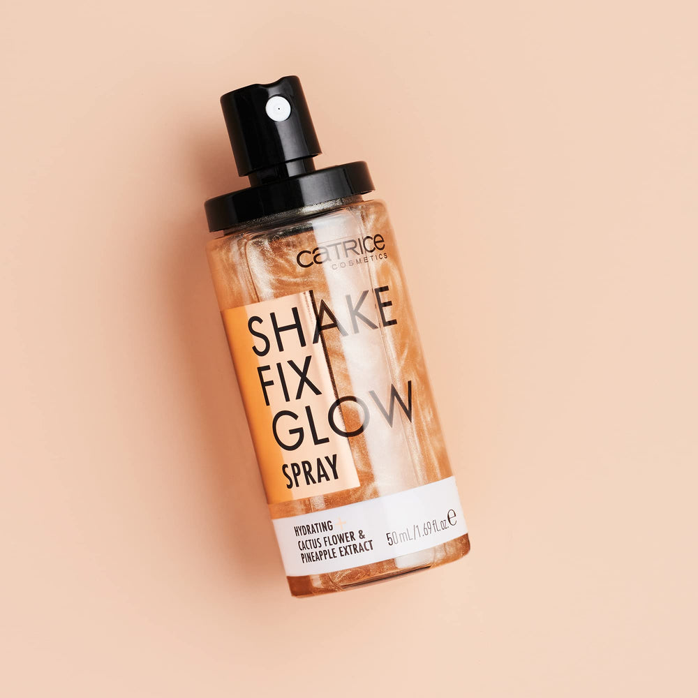 Catrice Shake Fix Glow Spray libre de gluten para maquillaje seguro