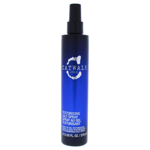 CATWALK de TIGI, botella texturizante de sal para texturizar el cabello y crear cuerpo.
