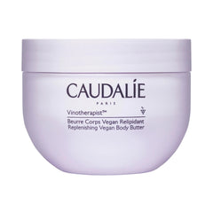 Caudalie manteca corporal vegana en tarro, nutrición duradera para piel seca