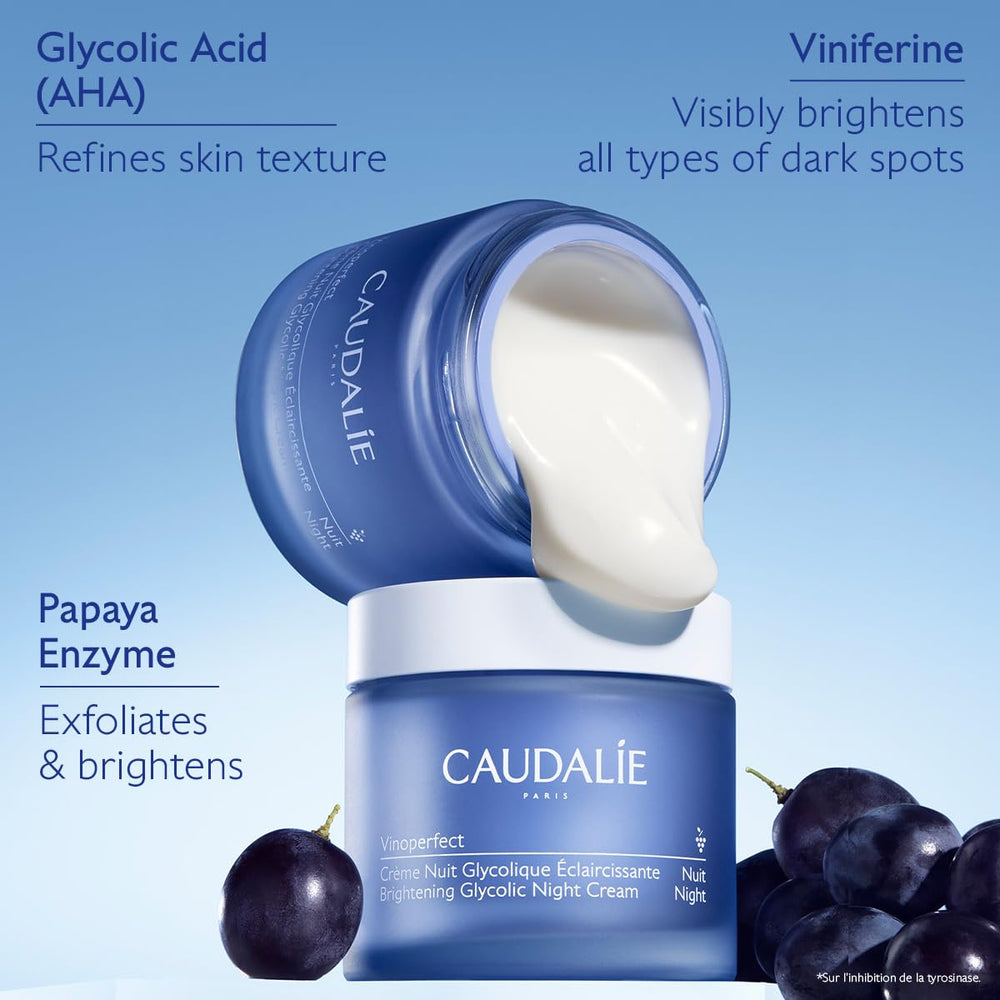 Caudalie Vinoperfect Viniferina, ingrediente estrella para tono más uniforme.