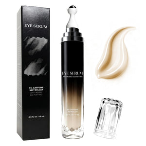 CeeHnsd crema ojos 360° rodillo alisa el contorno y revitaliza la mirada.