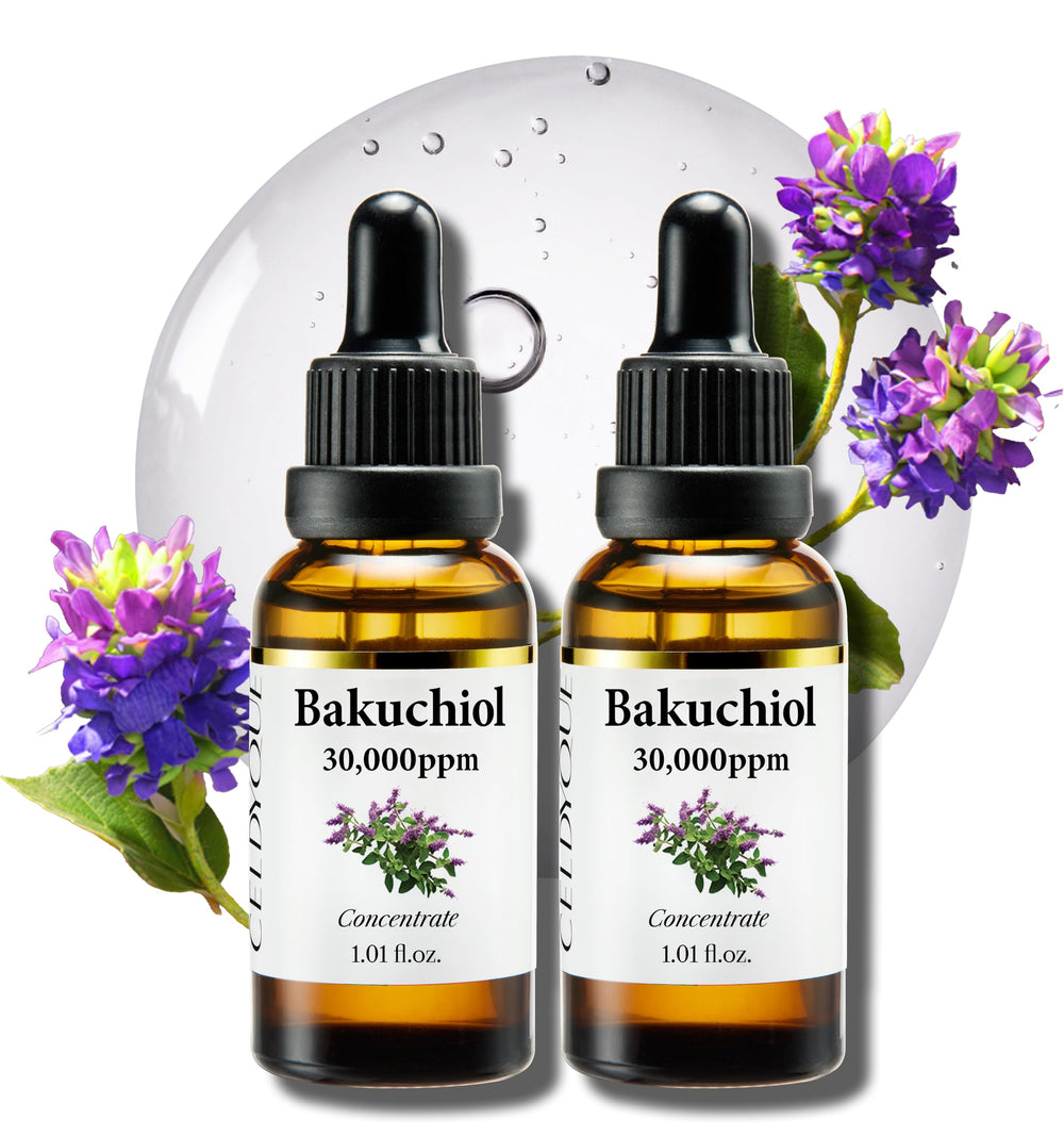 Celdyque Bakuchiol Serum concentrado 30000 ppm para mezclar con hidratante.