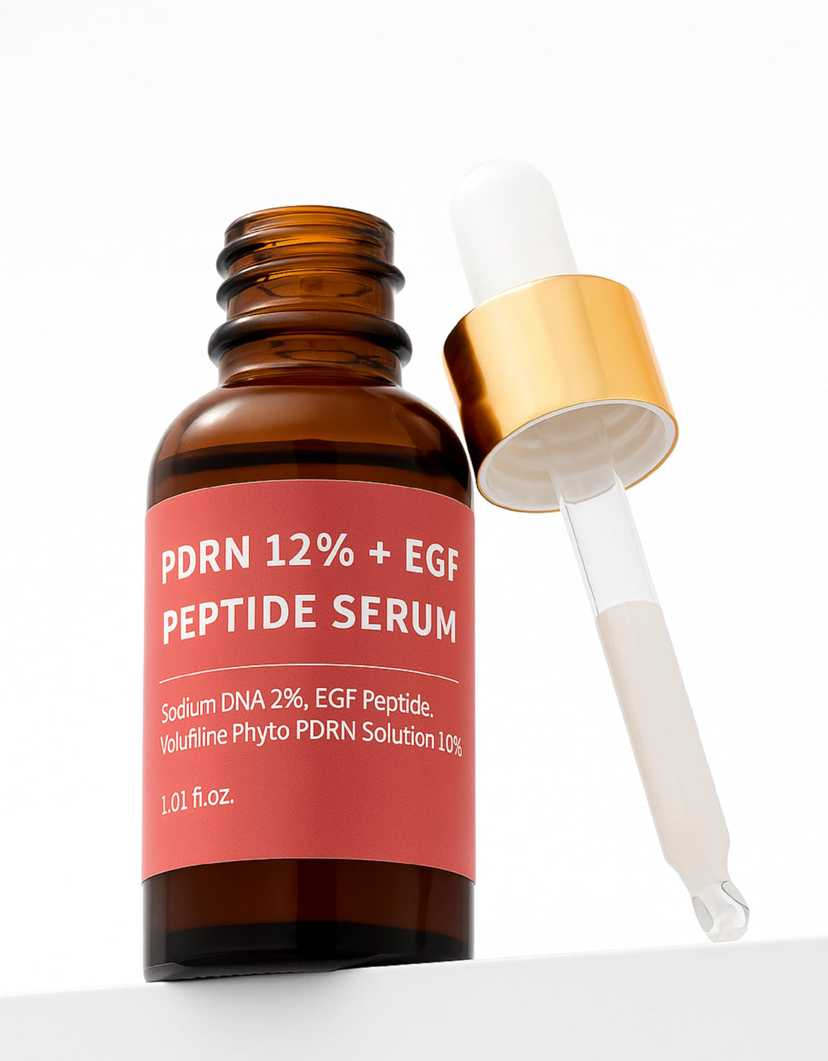 CELDYQUE Serum ADN de salmón PDRN 120000 ppm en botella, listo para uso diario.