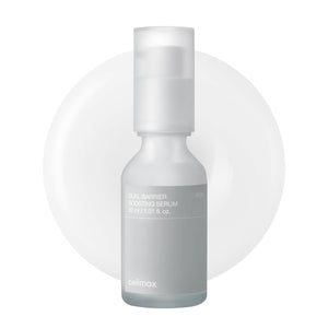 Celimax suero de doble barrera, bote frontal, protege la barrera y aporta hidratación suave.