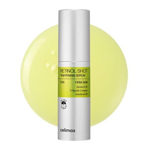 Celimax Vita A Retinol Serum en botella, posible cuidado para poros más finos y piel suave