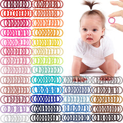 Ligas CÉLLOT para bebé en 36 colores, fáciles de combinar para peinados.