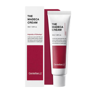 CENTELLIAN 24 Madeca Cream: bote de la edición 6 con crema hidratante para piel sensible.