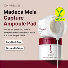 CENTELLIAN 24 Madeca Mela Capture Pad, textura en forma de T para absorción óptima.