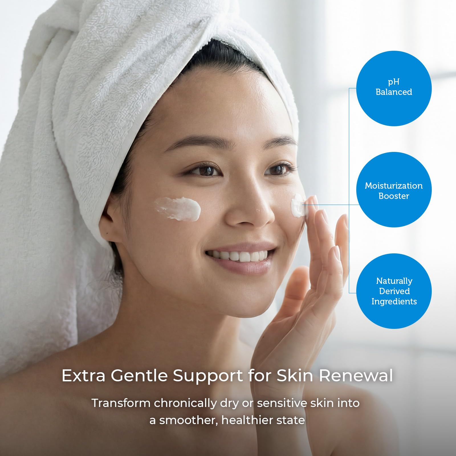Ceramedx: vitaminas C y E para confort y protección de la piel.