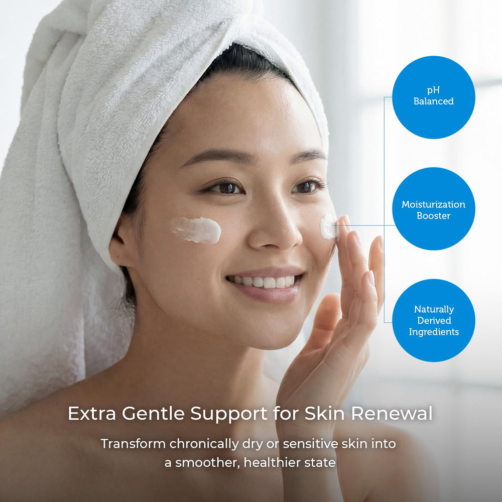 Ceramedx: vitaminas C y E para confort y protección de la piel.