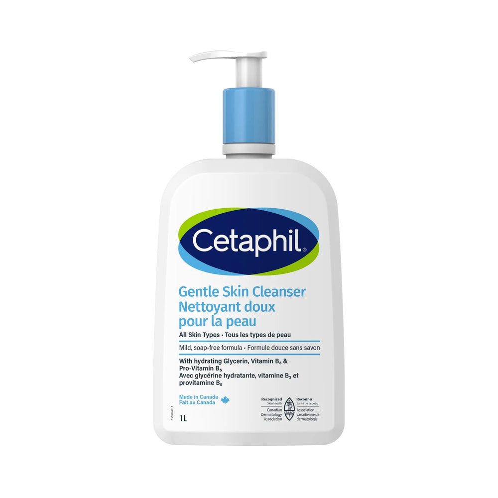 Cetaphil Gel Limpiador de Piel Suave, uso diario para piel limpia y calmada.